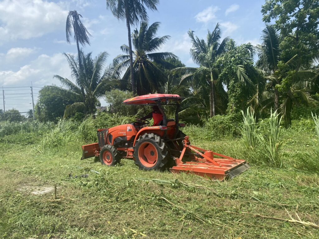 เคลียร์พื้นที่รกร้าง